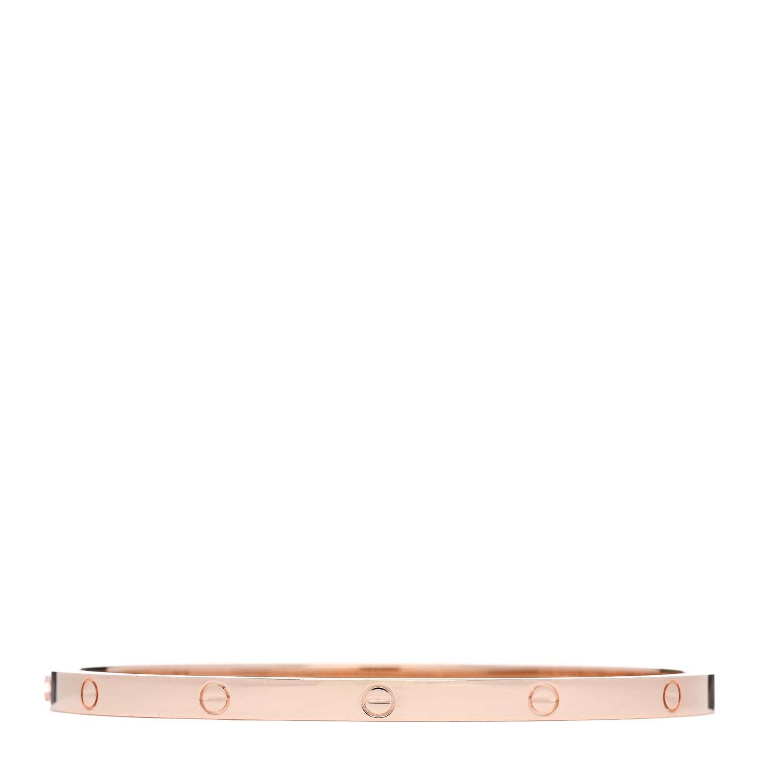 Cartier 18K Pink Gold Small LOVE Bracelet 17 2 of 8