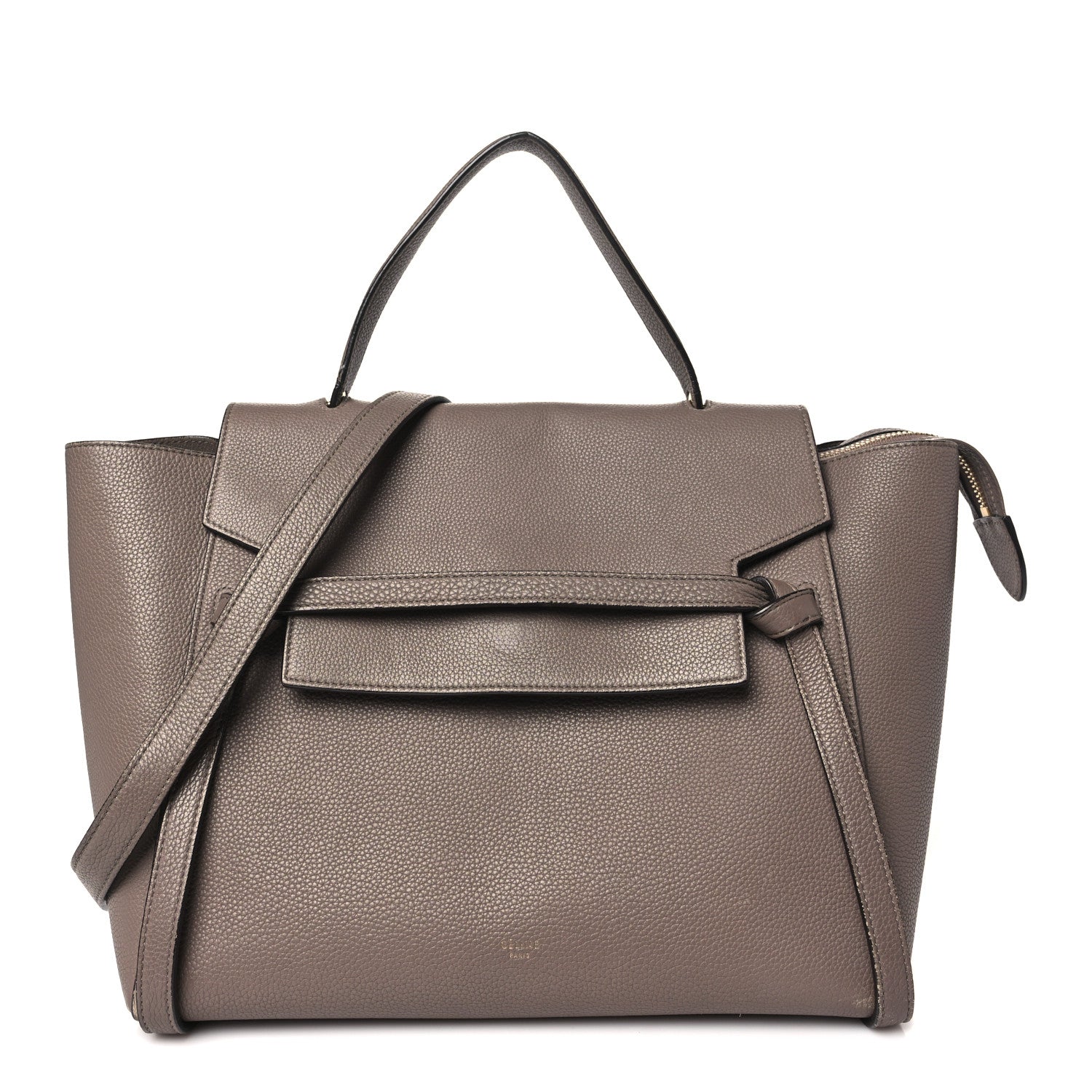 Celine Baby Grained Calfskin Mini Belt Bag Tan 1 of 17