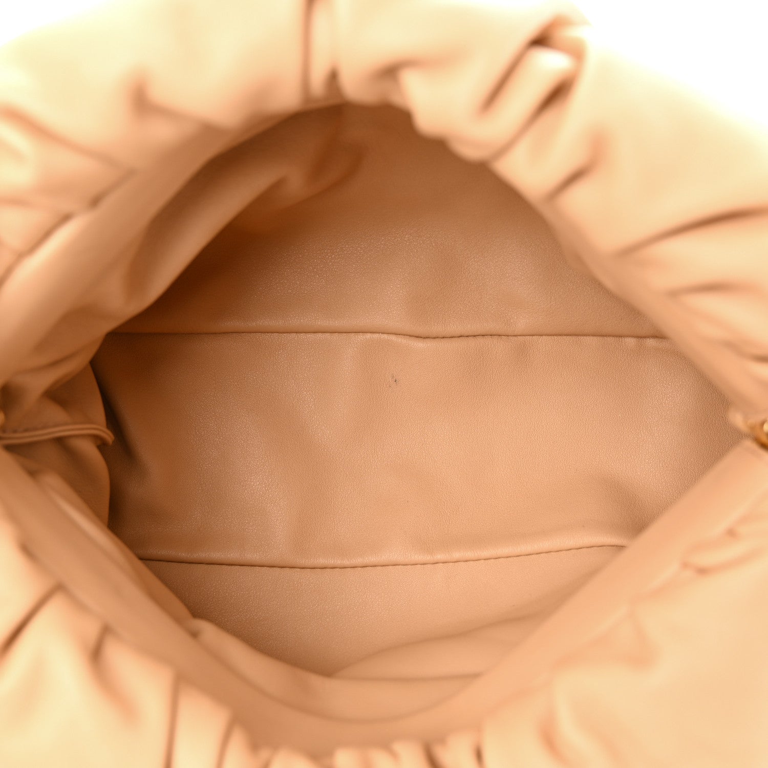 Bottega Veneta Calfskin The Pouch Chain Almond 5 of 10