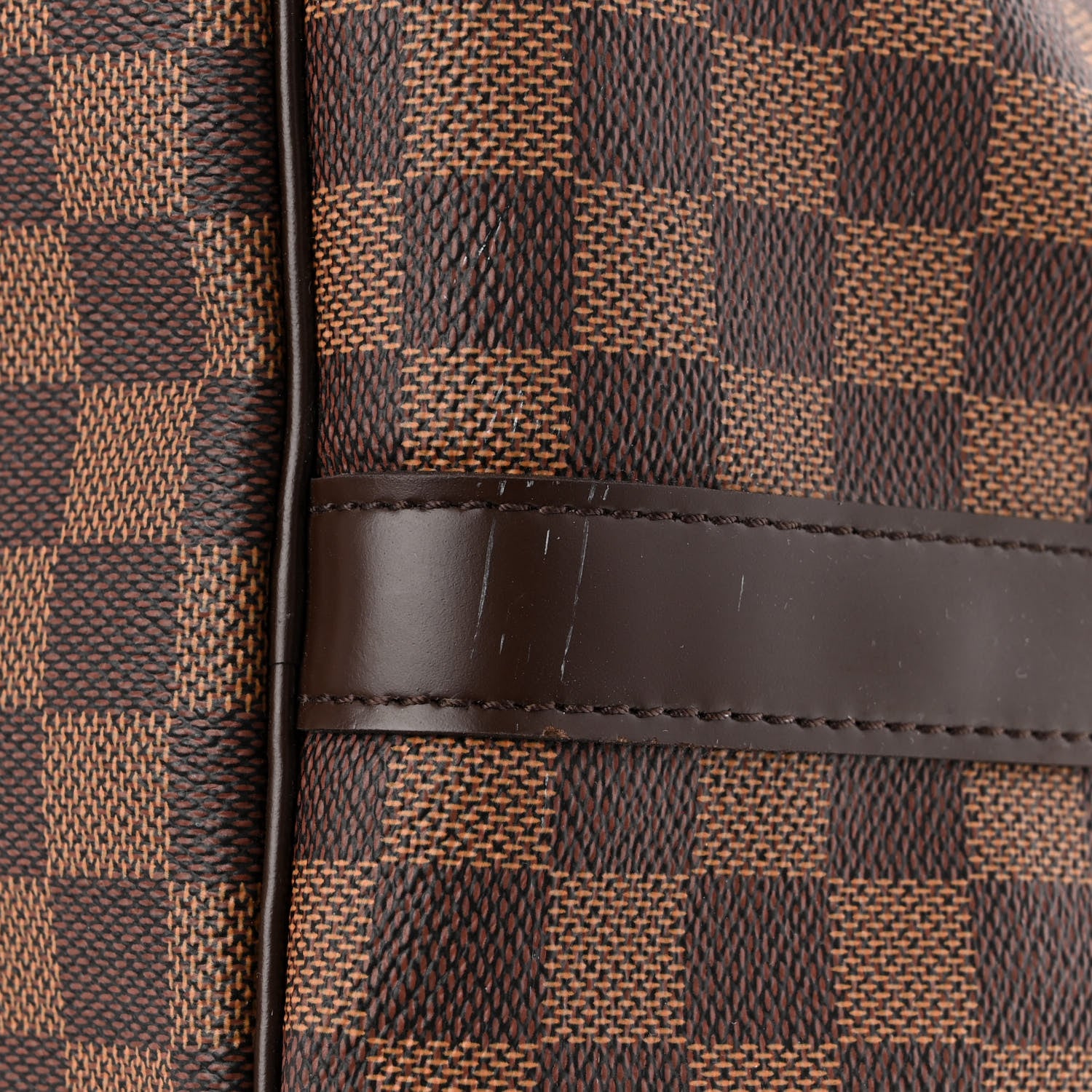 Louis Vuitton Damier Ebene Keepall Bandouliere 55 6 of 10