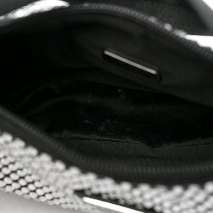 Prada Satin Crystal Mini Re-Edition 2000 Bag Cristal 6 of 10