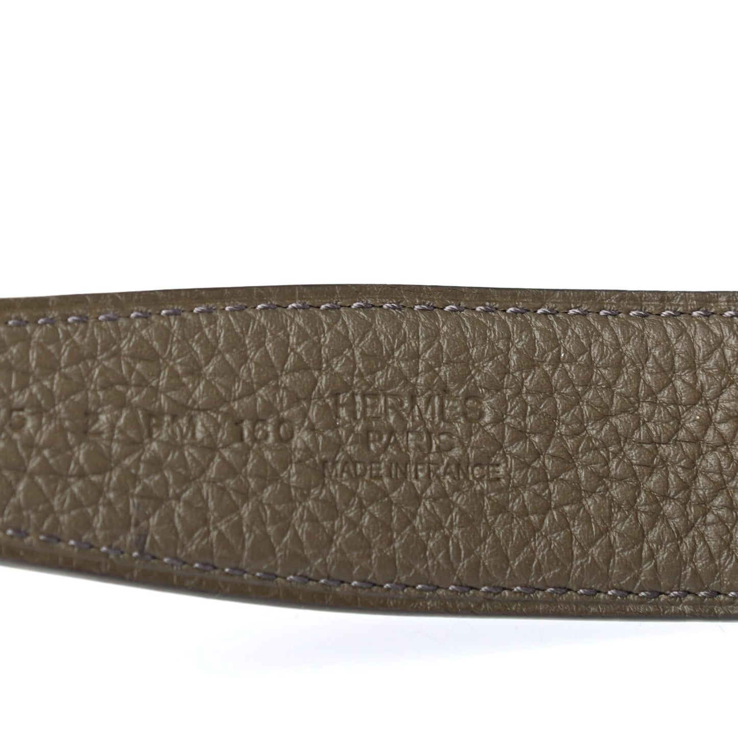 Box Togo 32mm Belt Strap 75 Bleu De Prusse Vert Maquis