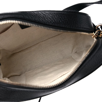 Gucci Pebbled Calfskin Small Soho Disco Bag Black 4 of 8