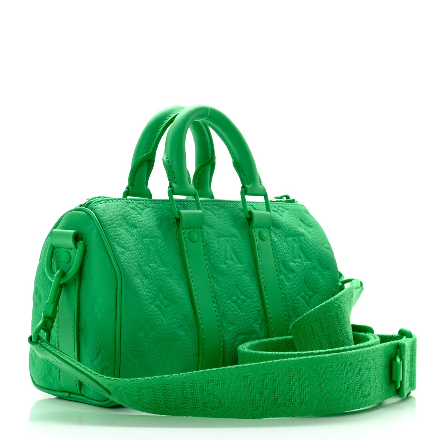 Monogram Taurillon Keepall Bandouliere 25 Minty Green