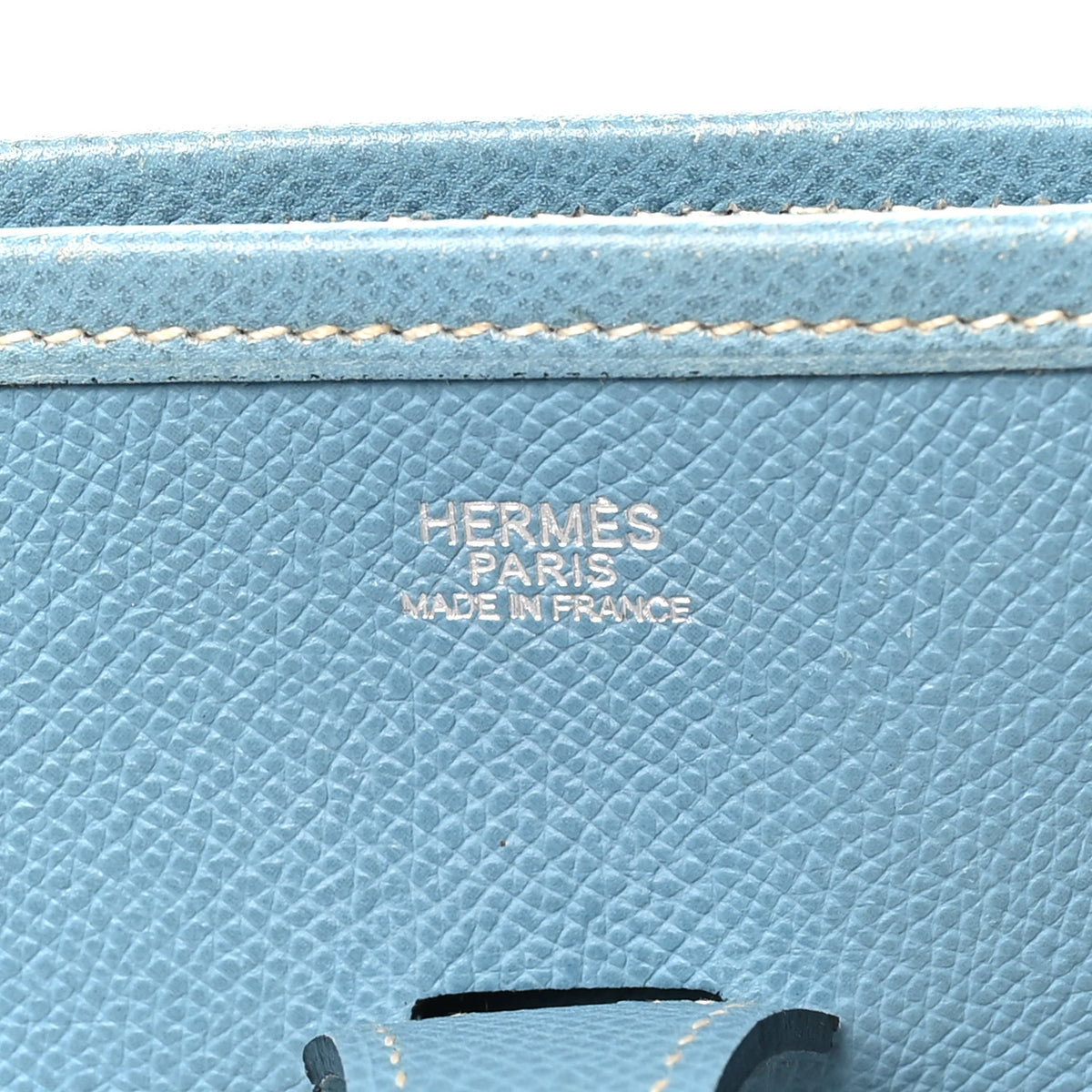 Hermes Epsom Evelyne PM Blue Jean 7 of 11