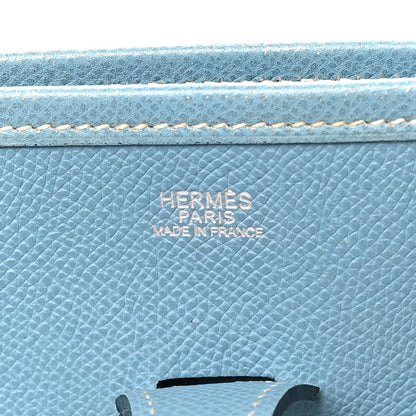 Hermes Epsom Evelyne PM Blue Jean 7 of 11