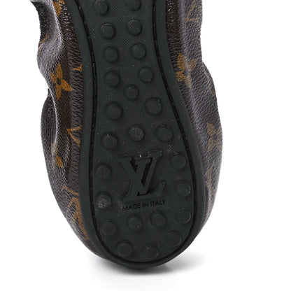 Louis Vuitton Monogram Flirty Ballerina Flats 42 Black 6 of 8