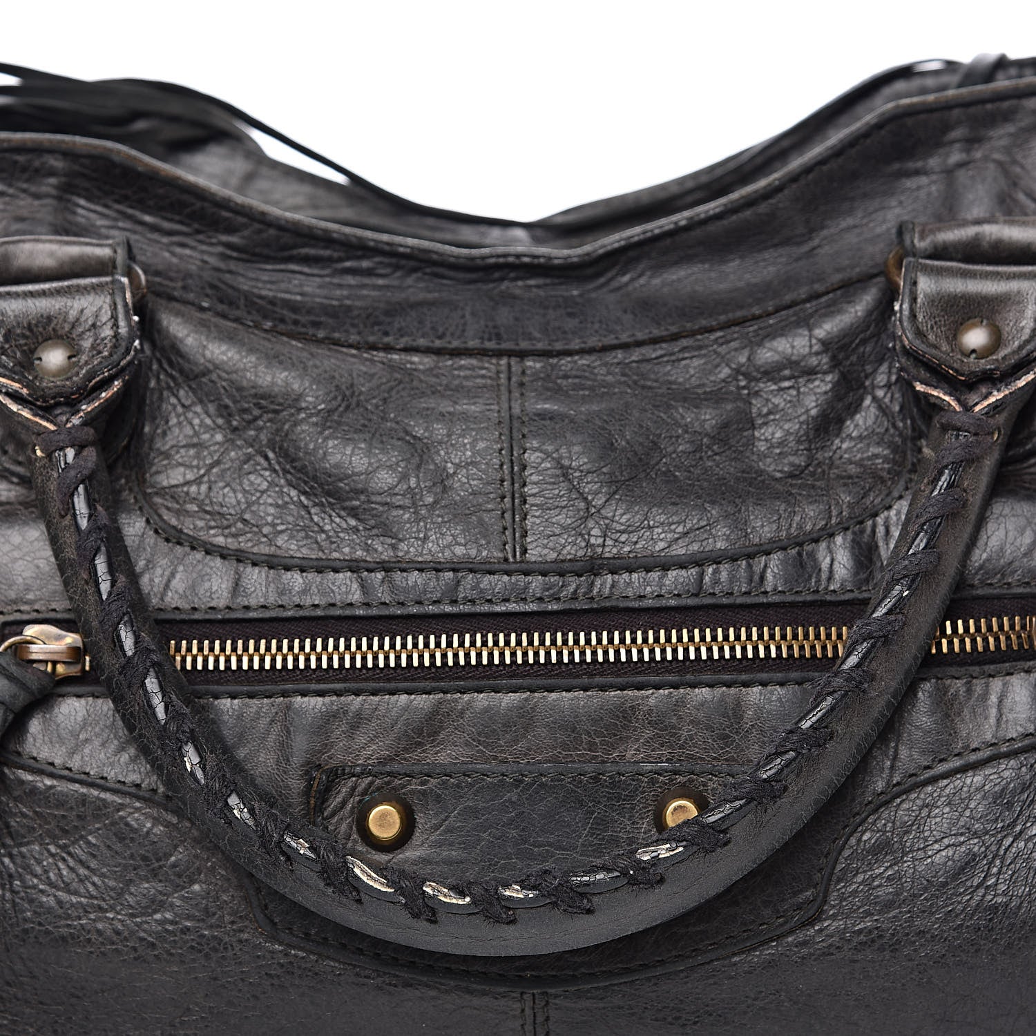 Balenciaga Agneau Classic Hardware Part Time Black 13 of 19