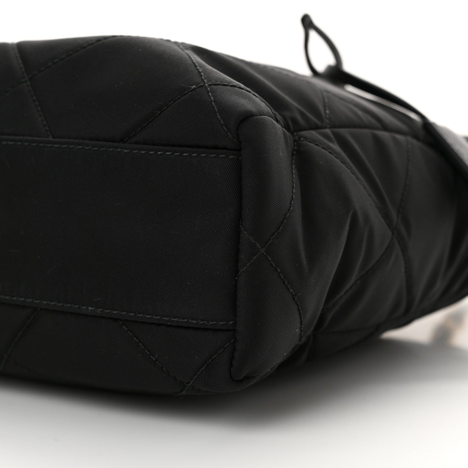 Prada Re-Nylon Saffiano Stitched Re-Edition 1995 Shoulder Bag Black 10 of 12