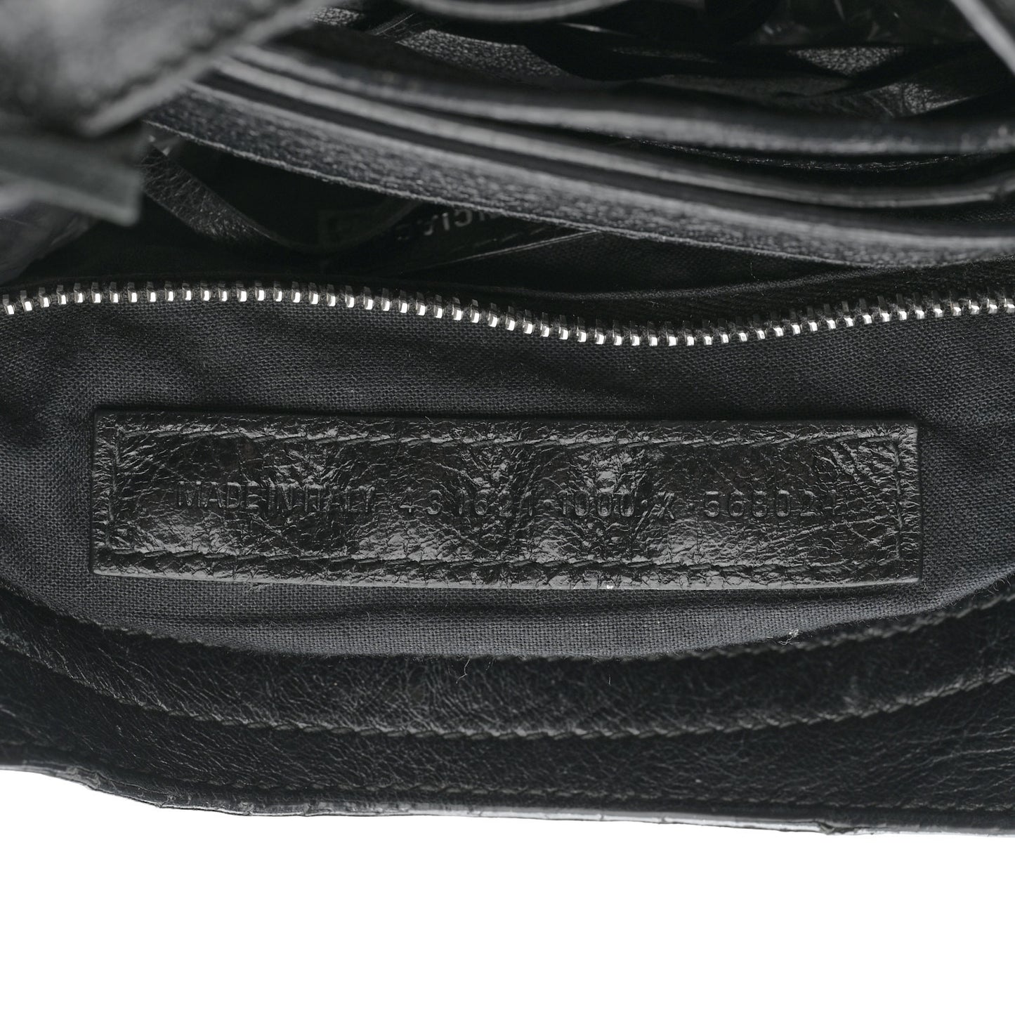 Agneau Classic Silver Hardware S City Black