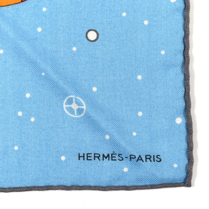 Hermes Silk Cashmere Odyssey Scarf 100 2 of 6