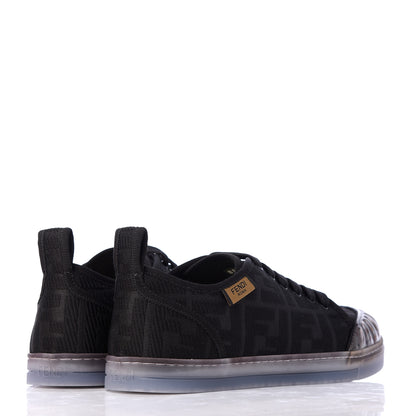 Fendi Corda FF Promenade Low Top Sneakers 36.5 Black 4 of 9