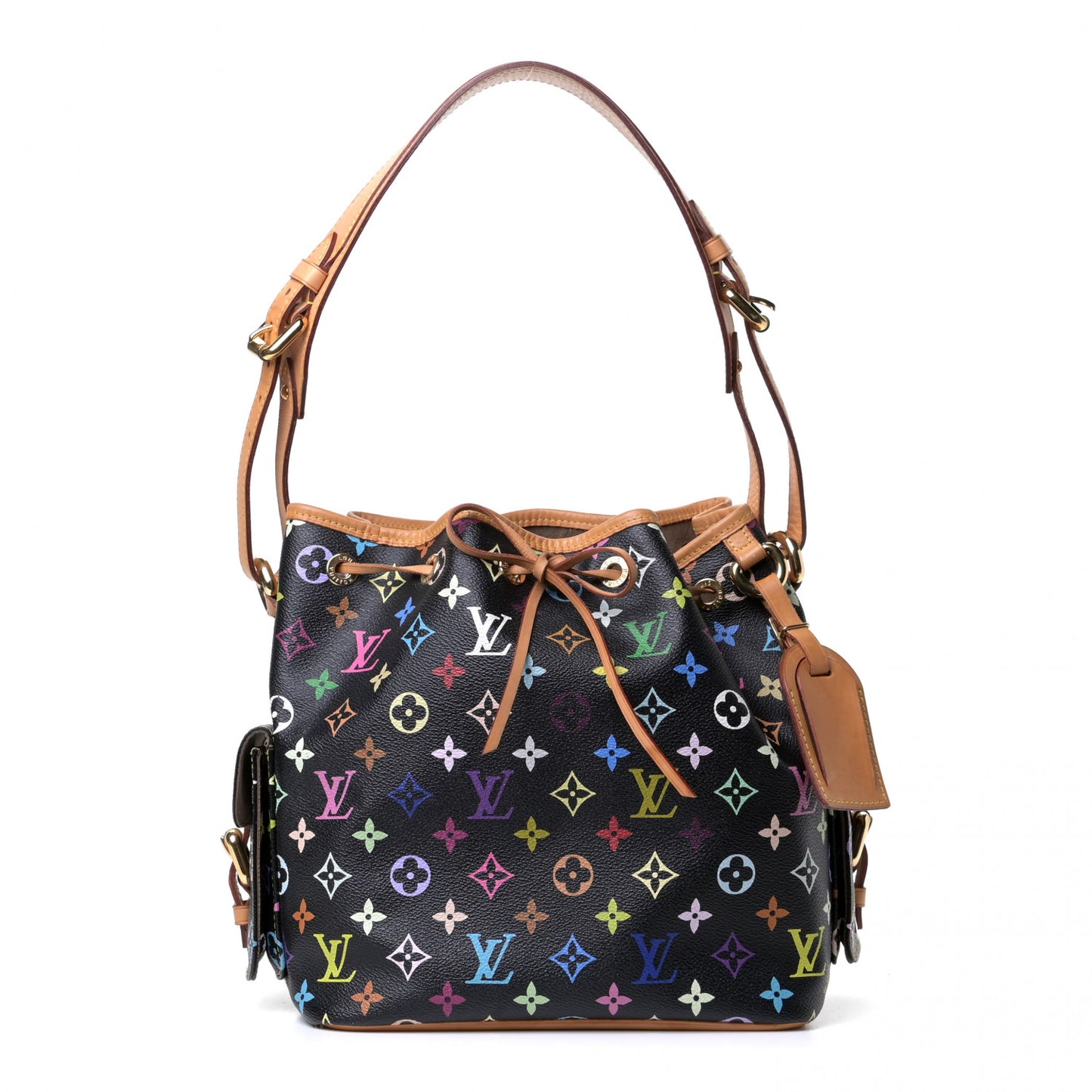 Monogram Multicolor Petit Noe Black