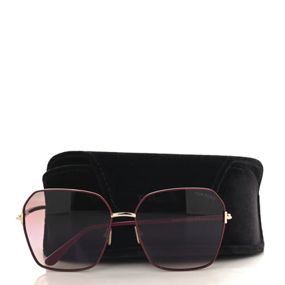 Tom Ford Claudia TF839 Sunglasses Red 7 of 7