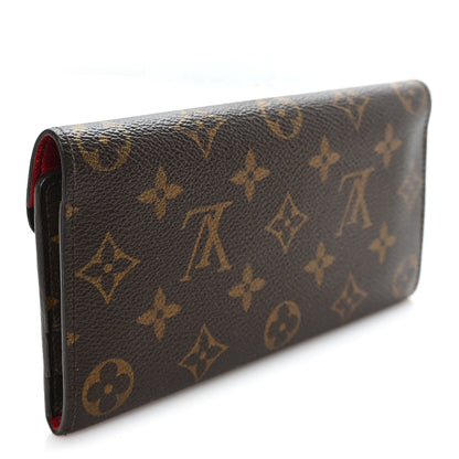 Louis Vuitton Monogram Josephine Wallet Red 3 of 7