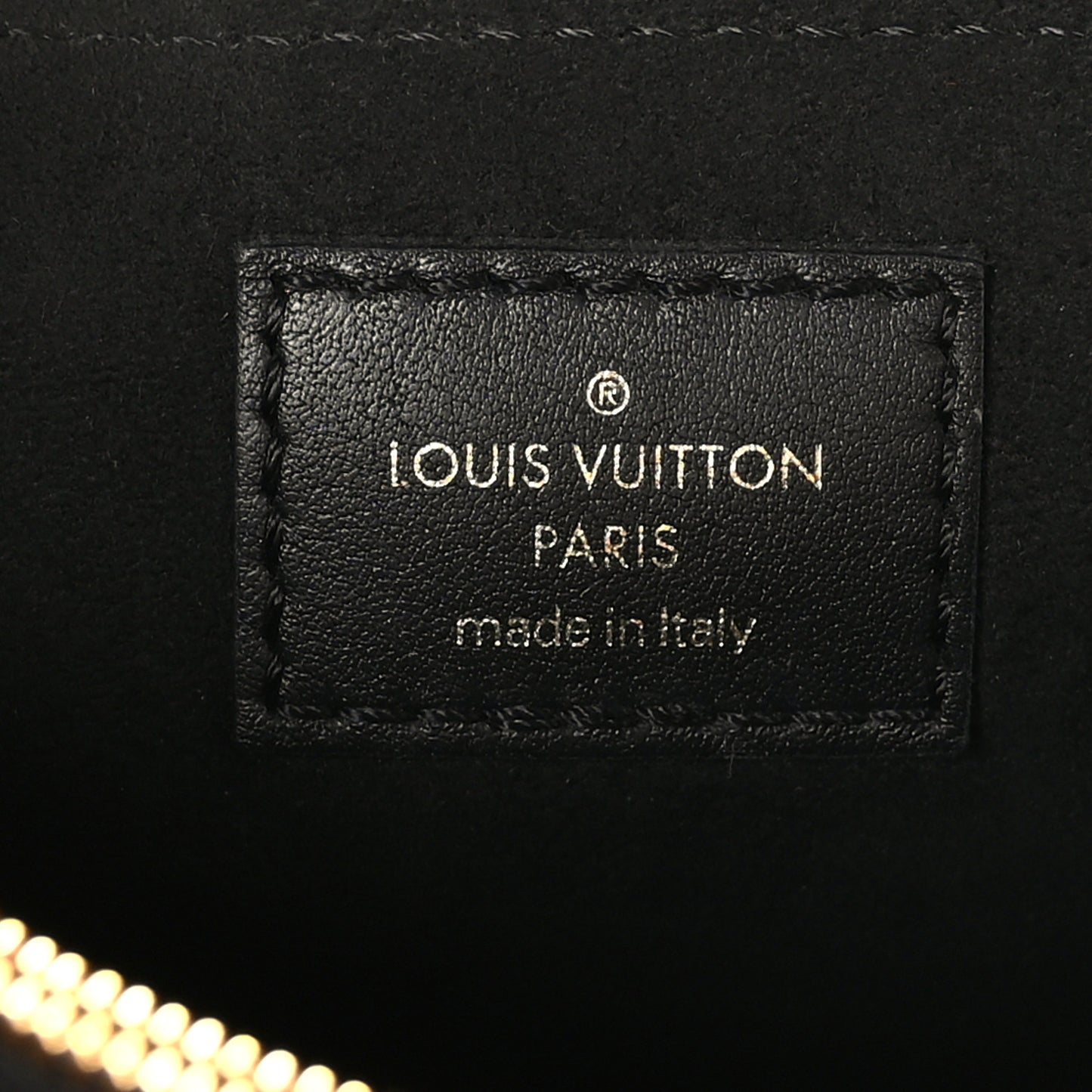 Calfskin LV New Wave Chain Bag Black