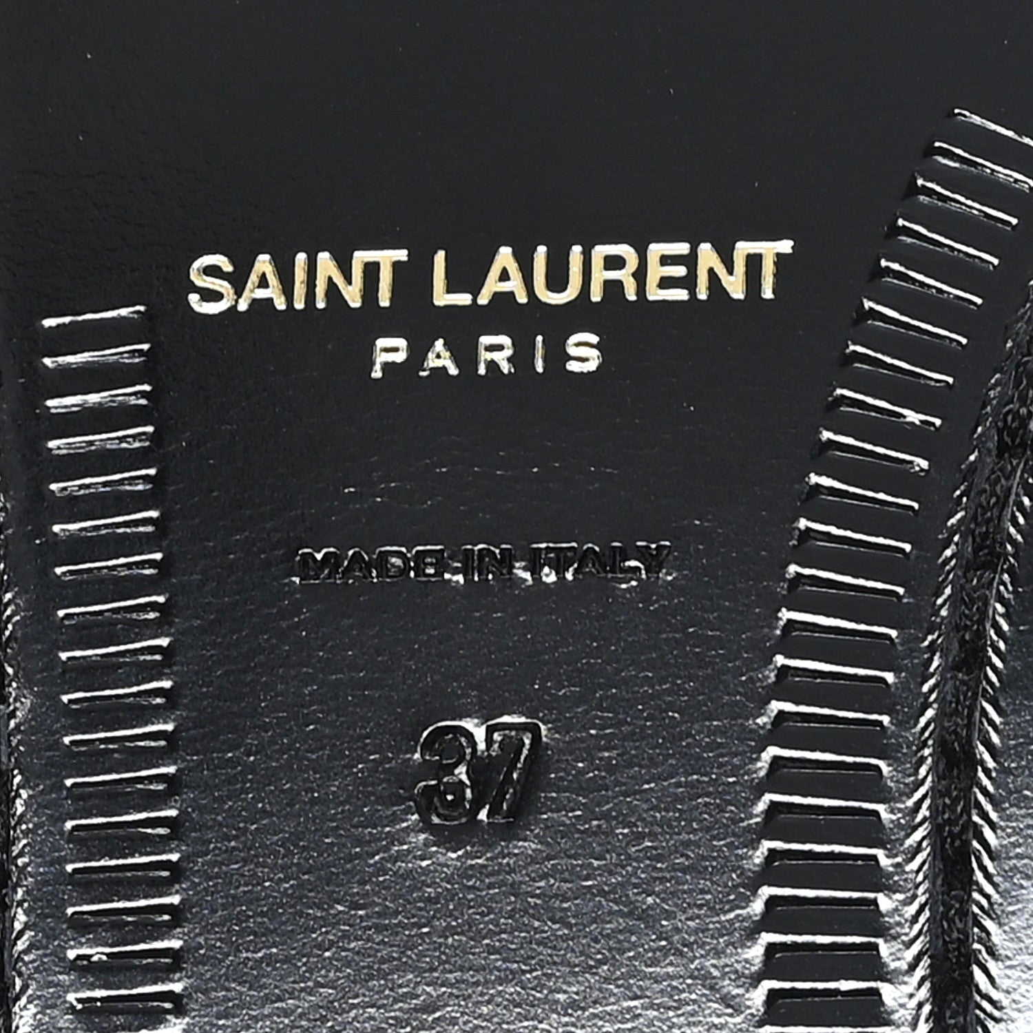 Saint Laurent Magnum Lux Calfskin Le Loafer 15 Moccasins 37 Black 7 of 10