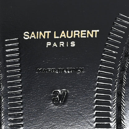 Saint Laurent Magnum Lux Calfskin Le Loafer 15 Moccasins 37 Black 7 of 10