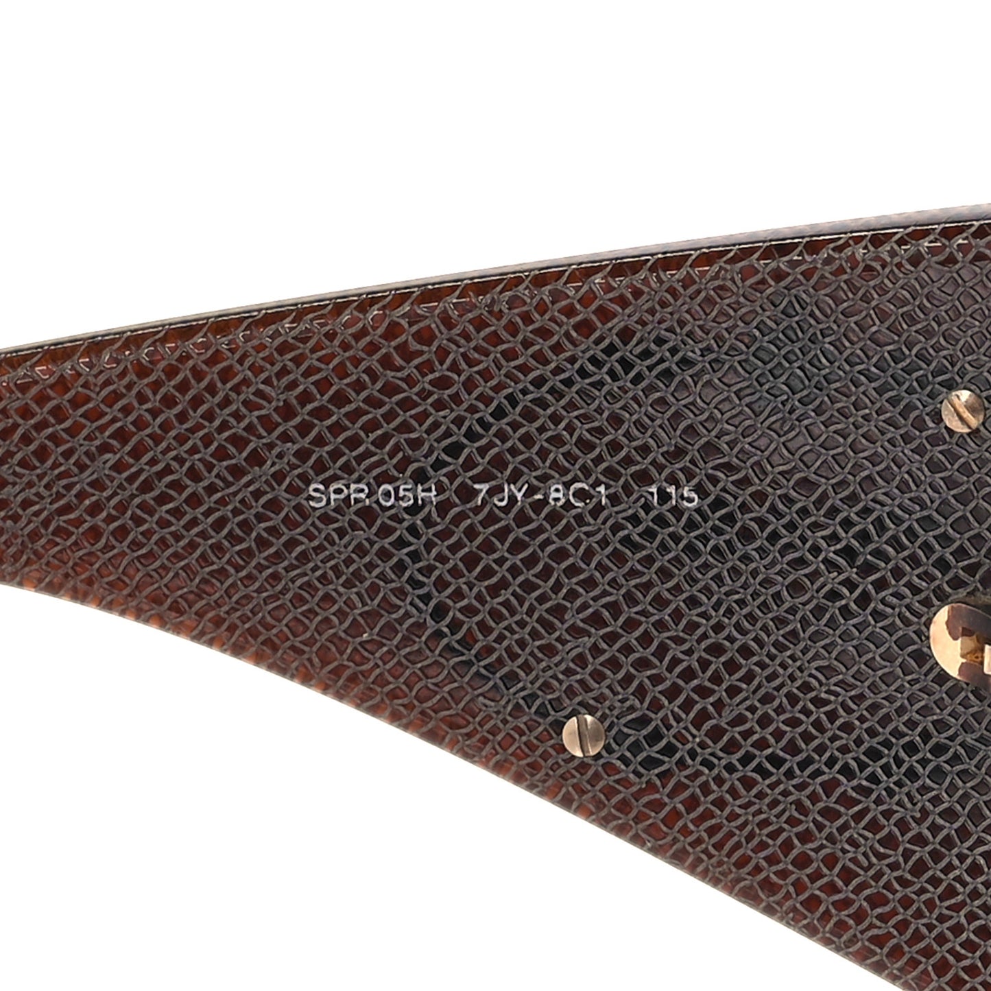 Acetate Shield Sunglasses SPR05H Brown
