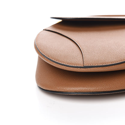 Christian Dior Grained Calfskin Saddle Bag Camello 8 of 11