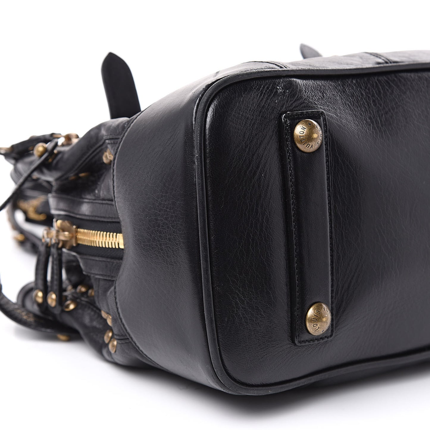 Lambskin Riveting Black