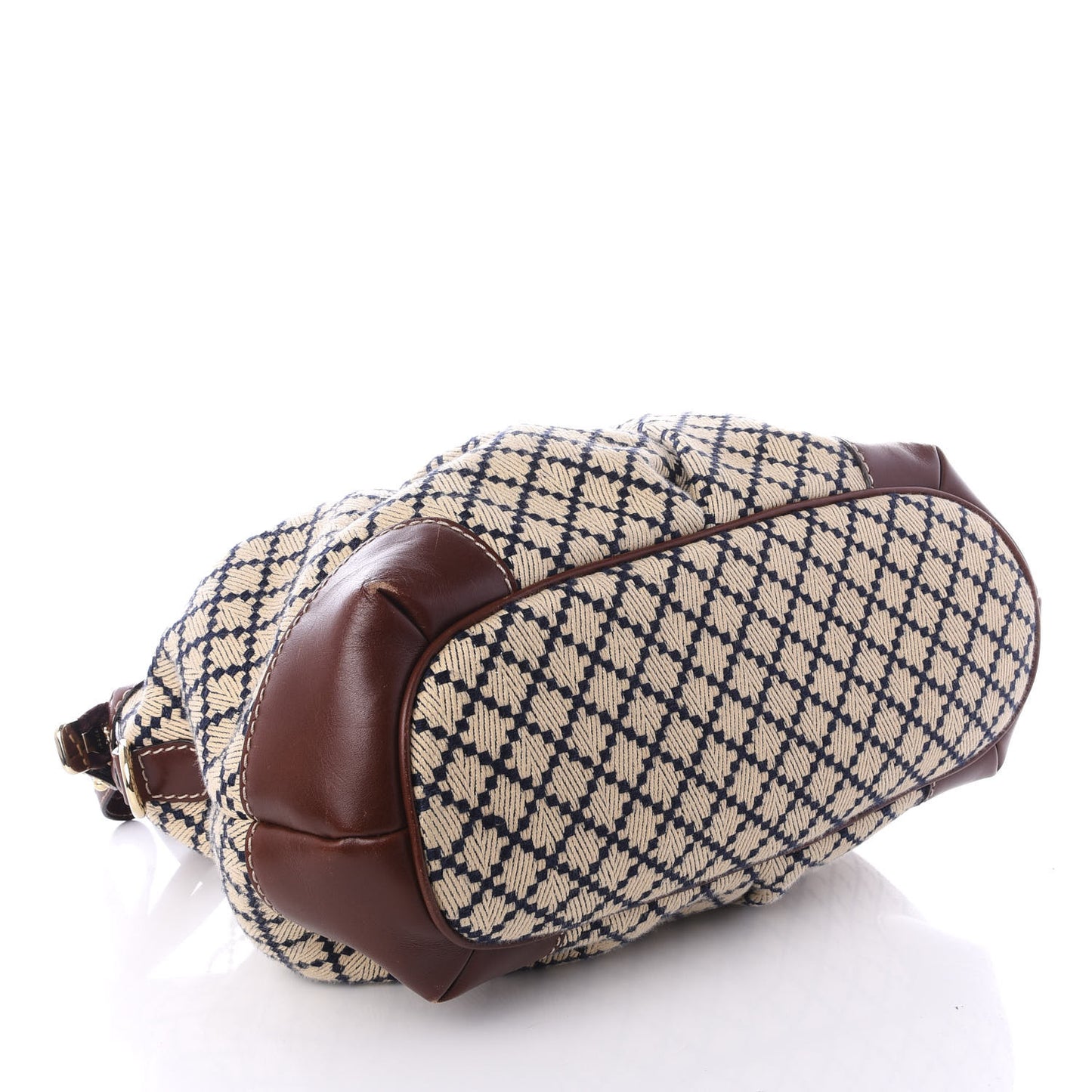 Diamante Medium Top Handle Brown