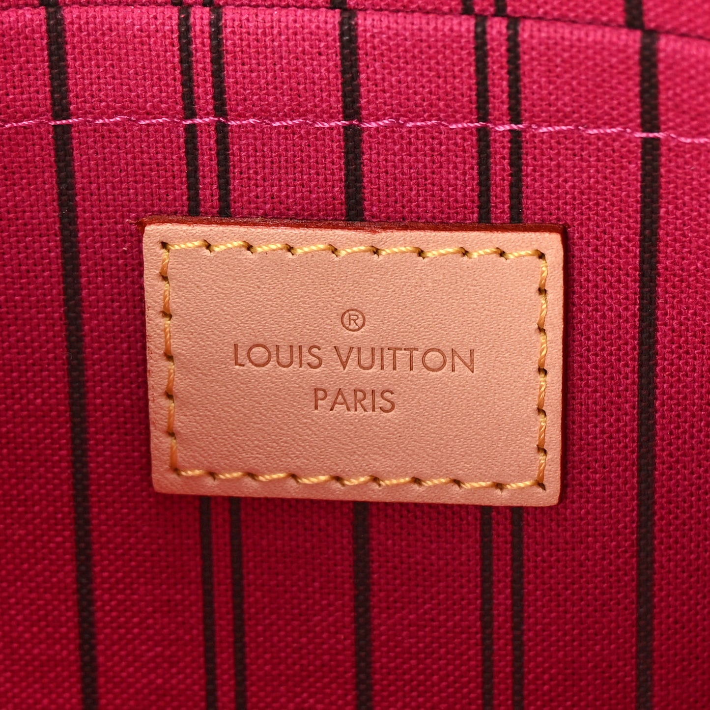 Monogram Neverfull MM GM Pochette Pivoine