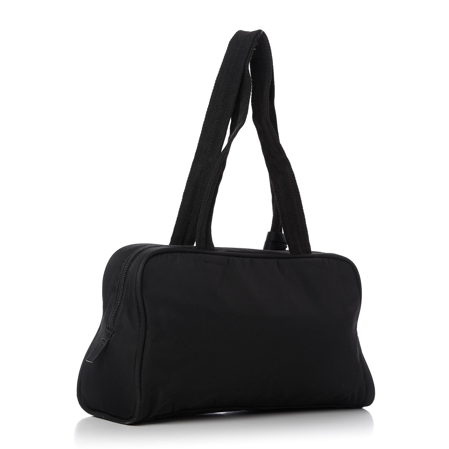 Prada Tessuto Nylon Sport Semitracolla Shoulder Bag Black 3 of 10