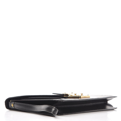 Louis Vuitton Epi Pochette Sellier Dragonne Clutch Black 4 of 10