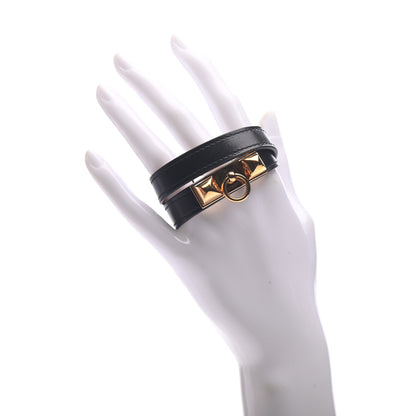 Hermes Box Rivale Double Tour Bracelet T1 Black 2 of 7