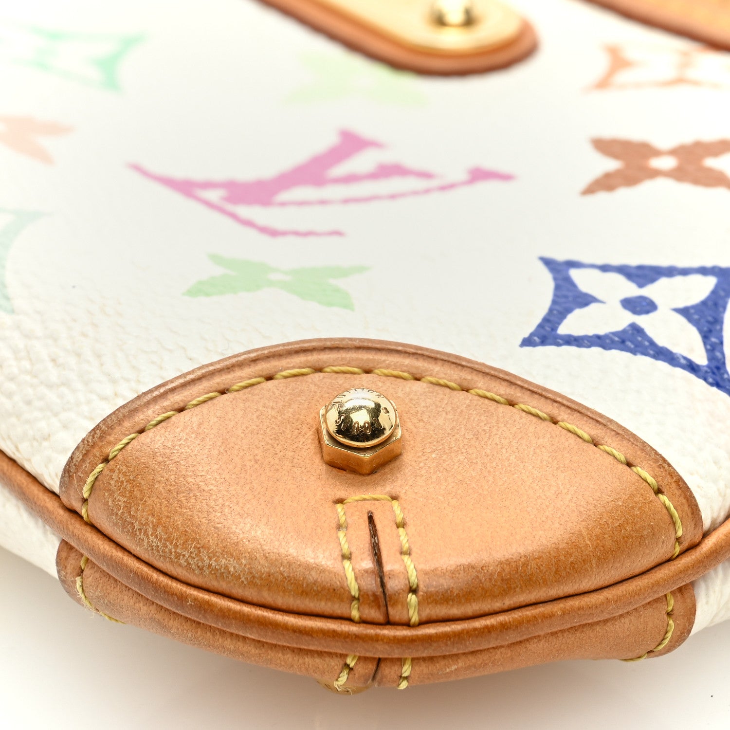 Louis Vuitton LOUIS VUITTON Monogram Multicolor Pochette Milla MM White 8 of 11