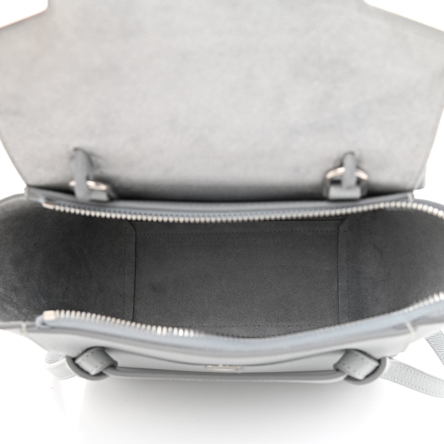 Grained Calfskin Nano Belt Bag Mineral