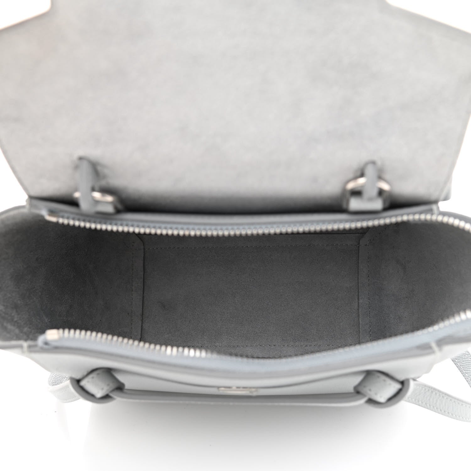 Celine Grained Calfskin Nano Belt Bag Mineral 5 of 11