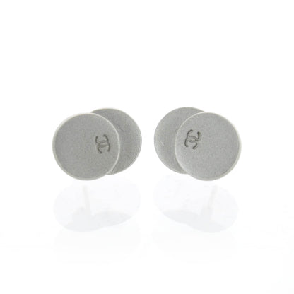 Chanel CC Disc Earrings 1 of 3