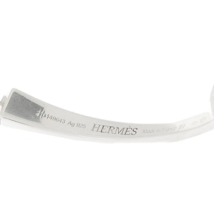 Hermes Sterling Silver Clou de Forge Toggle Bracelet ST 4 of 6