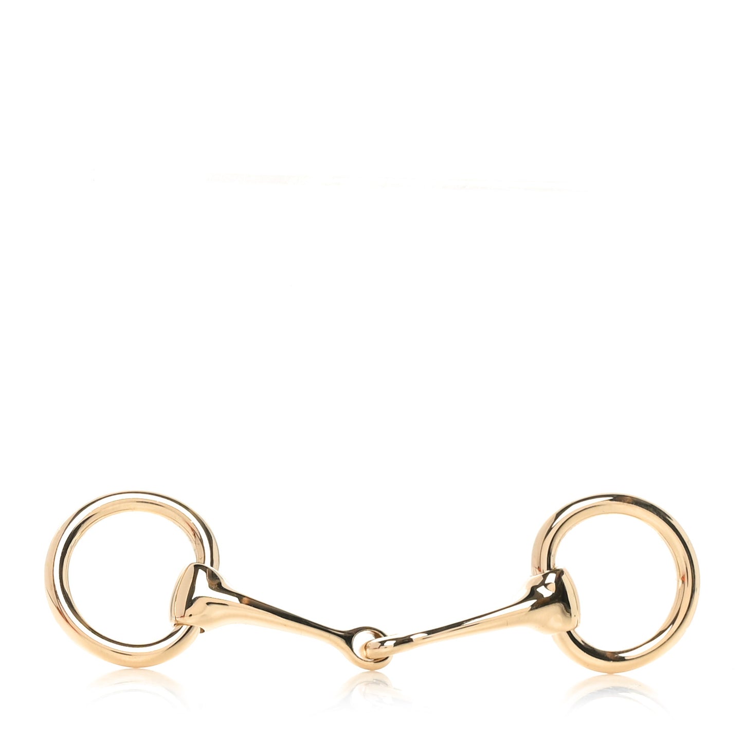Permabrass Mors Scarf Ring Gold