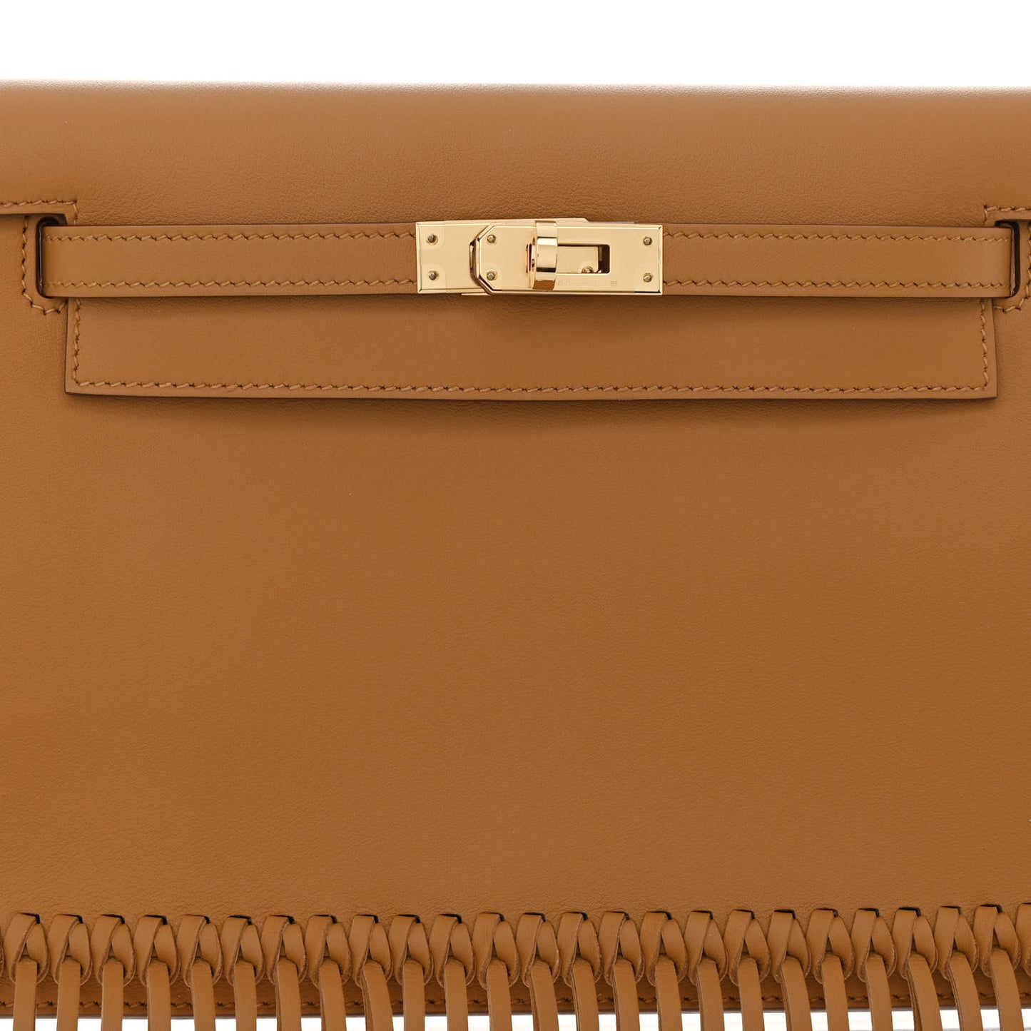 Swift Kelly Danse Anate Fringed Belt Bag Sesame