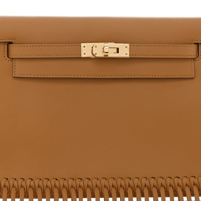Hermes Swift Kelly Danse Anate Fringed Belt Bag Sesame 8 of 11