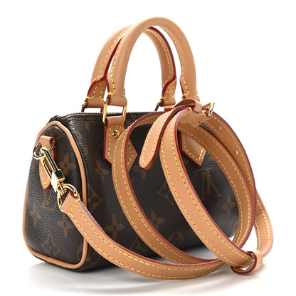 Louis Vuitton Monogram Nano Speedy Bandouliere 3 of 9