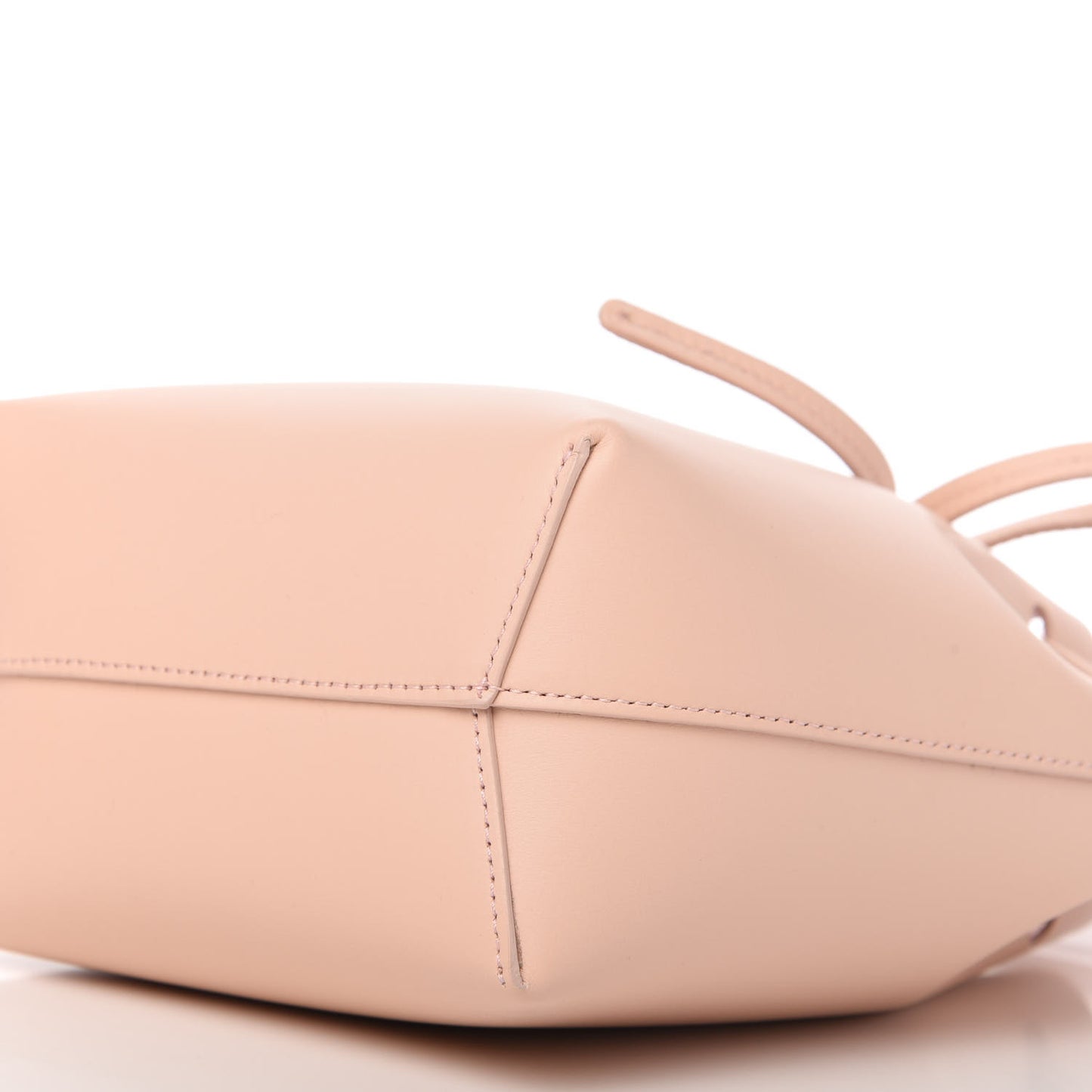 Calfskin Mini Mini Bucket Bag Rosa