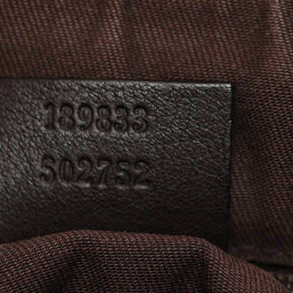 Gucci Monogram Large Abbey Hobo Brown 7 of 13
