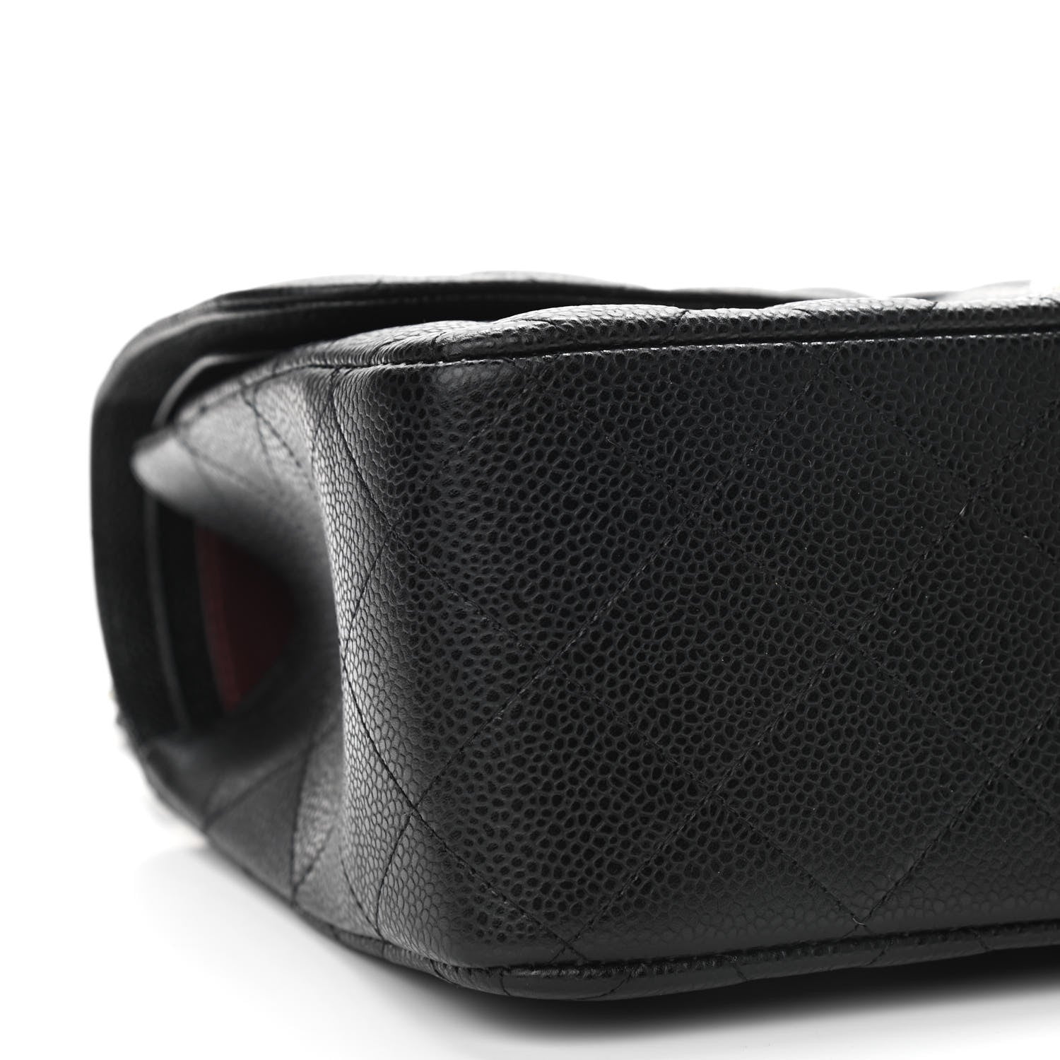Chanel Caviar Quilted Jumbo Double Flap Black 9 of 11