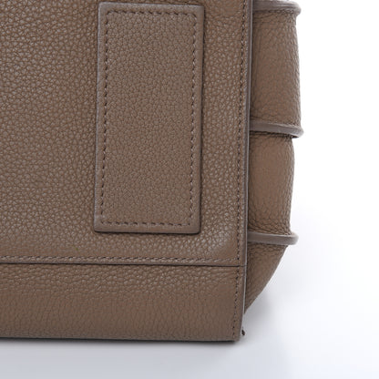 Saint Laurent Grained Calfskin Small Supple Sac De Jour Taupe 12 of 15