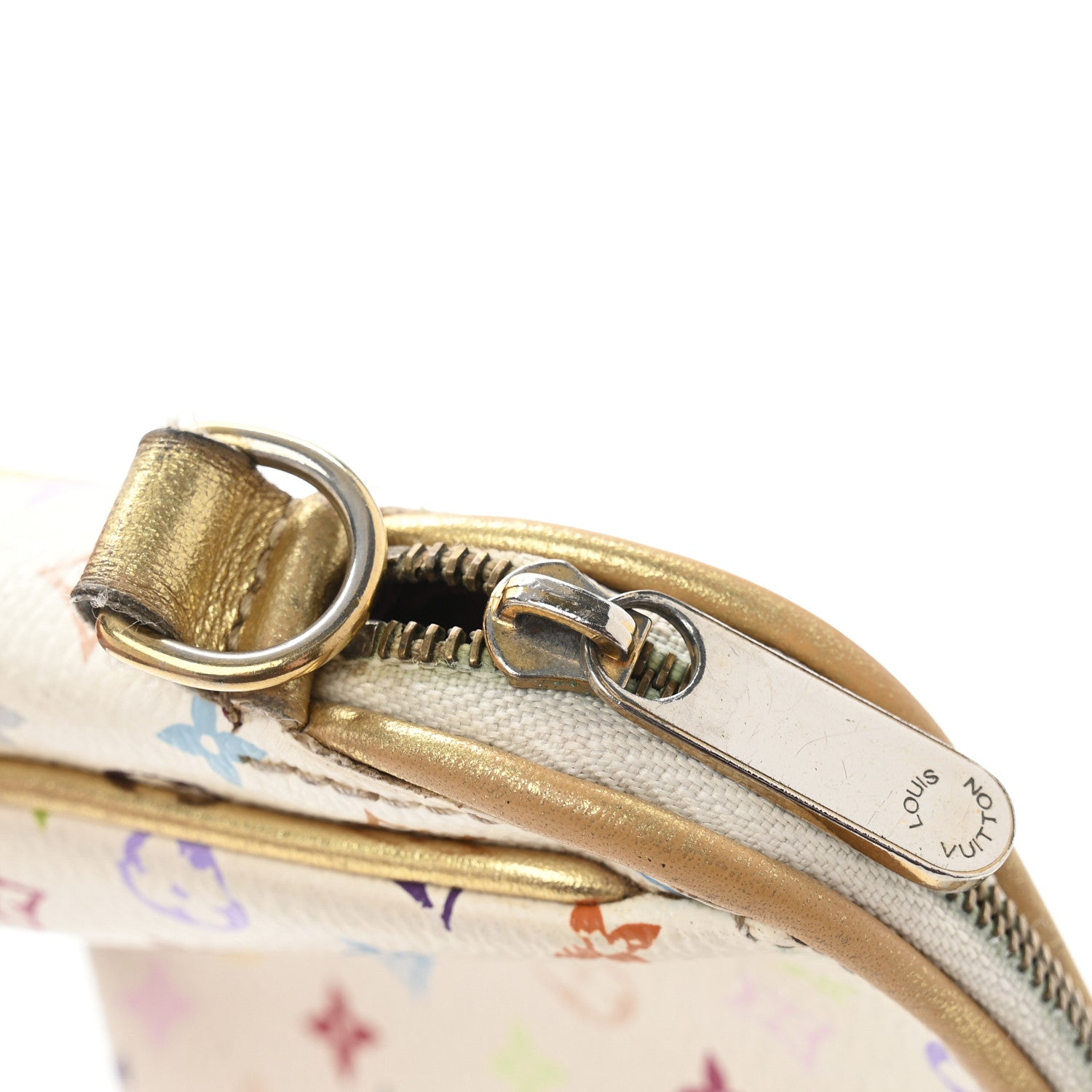 Louis Vuitton Monogram Multicolor Kate Clutch White 12 of 12