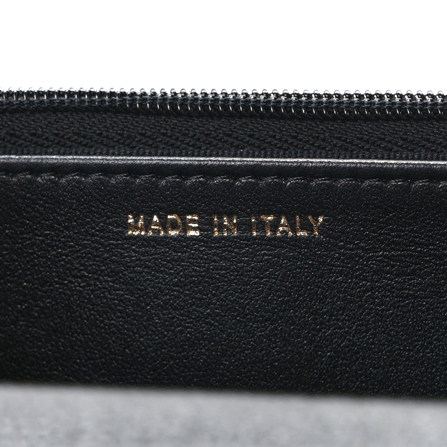 Caviar Quilted Chain CC Wallet On Chain WOC Black