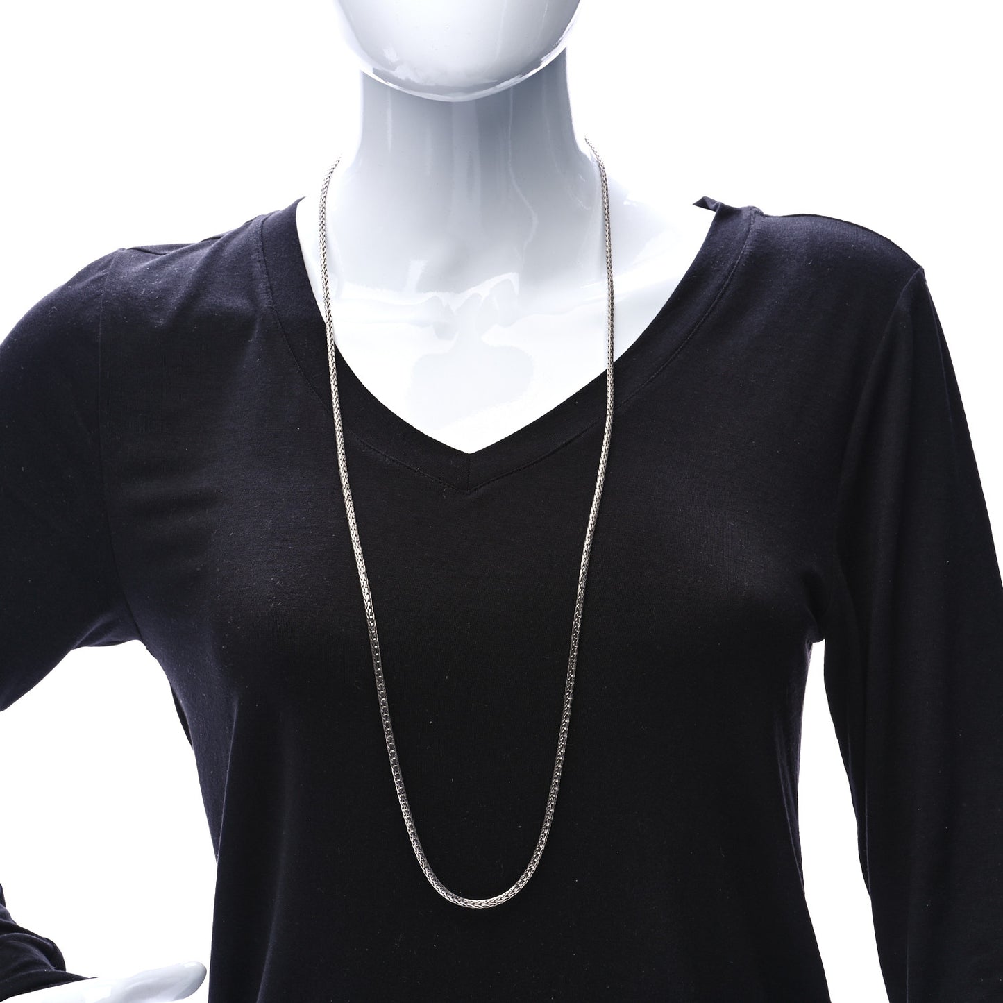 Sterling Silver 3.5mm Classic Chain Necklace 36"