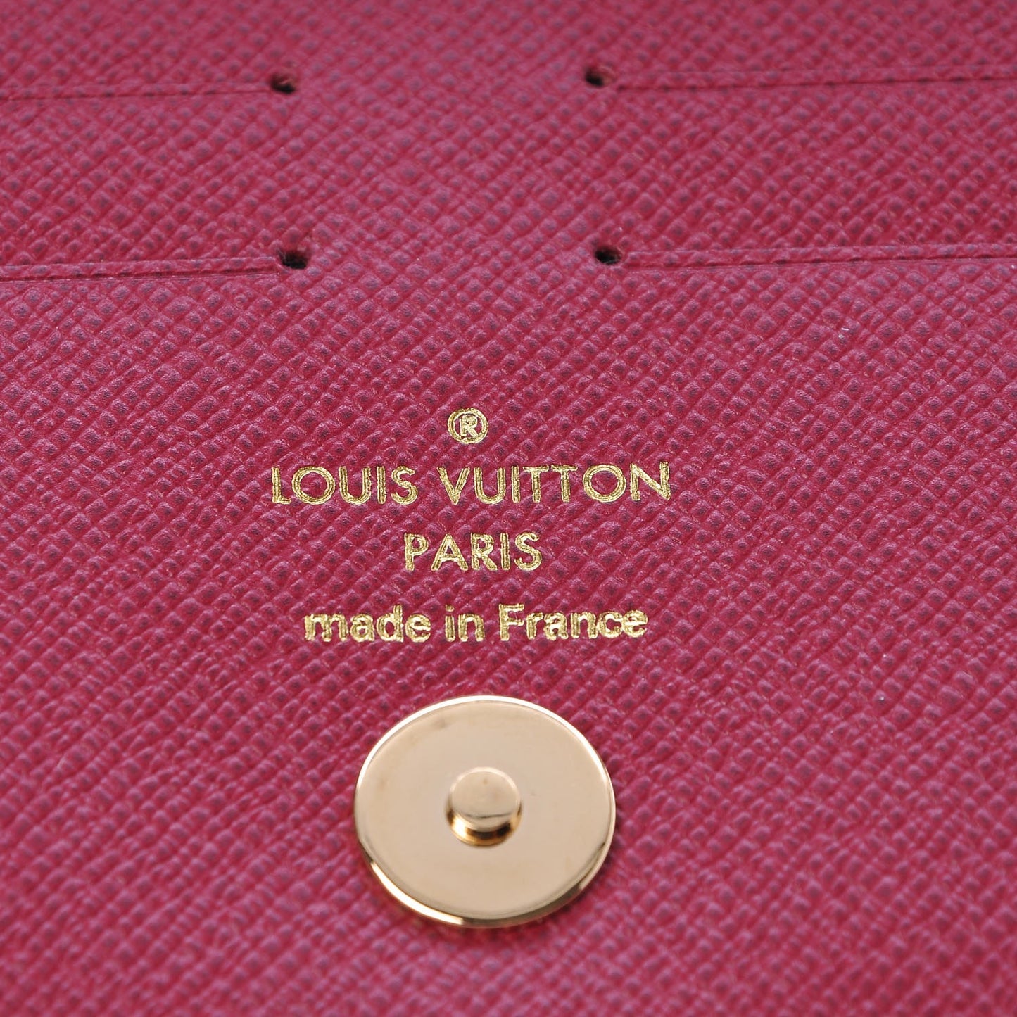 Monogram Adele Wallet Fuchsia