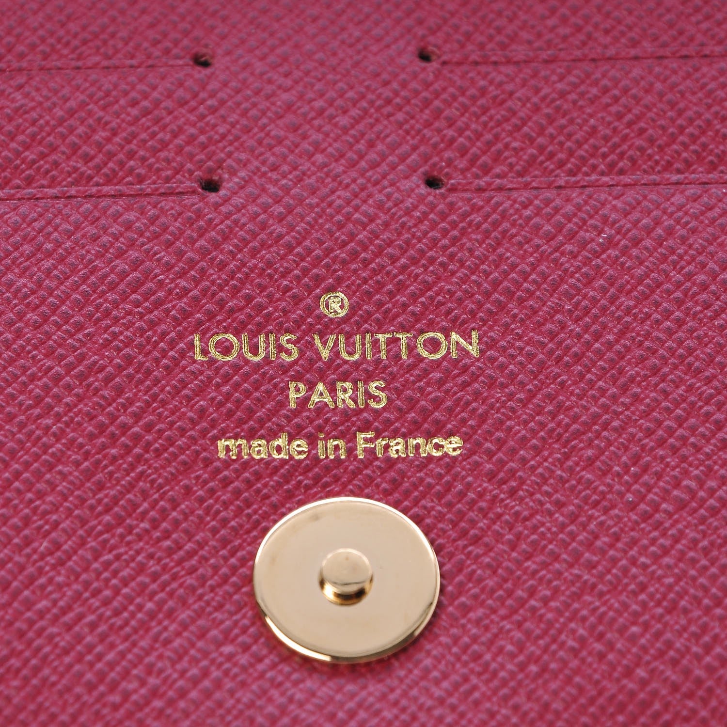 Louis Vuitton Monogram Adele Wallet Fuchsia 6 of 8