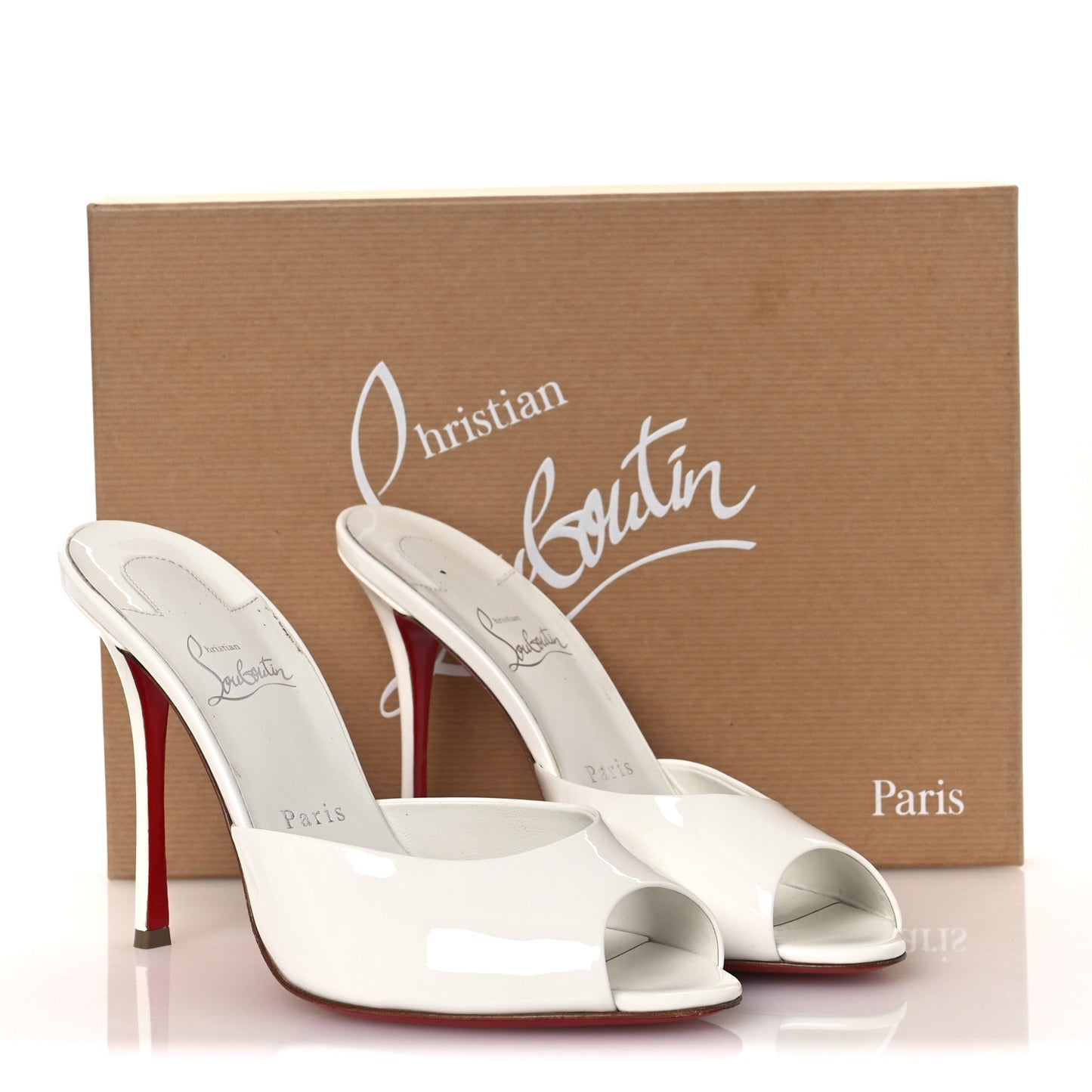 Patent Me Dolly 100 Sandals 40 White