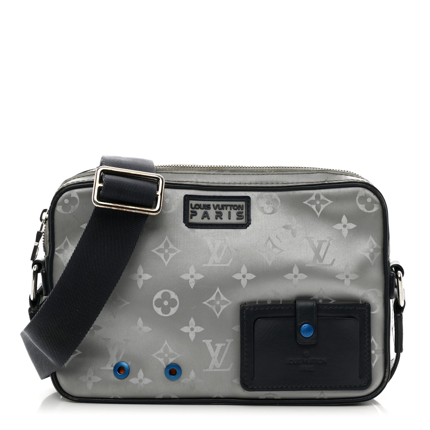 Monogram Alpha Messenger Satellite Silver
